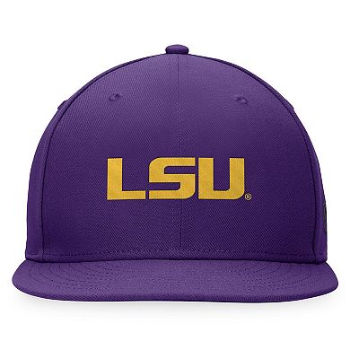 Men's Top of the World Purple LSU Tigers Fitted Hat