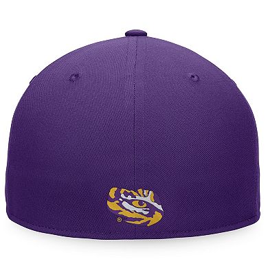 Men's Top of the World Purple LSU Tigers Fitted Hat