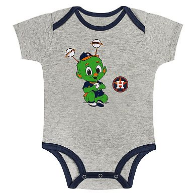 Infant Houston Astros Play Ball 2-Pack Bodysuit Set