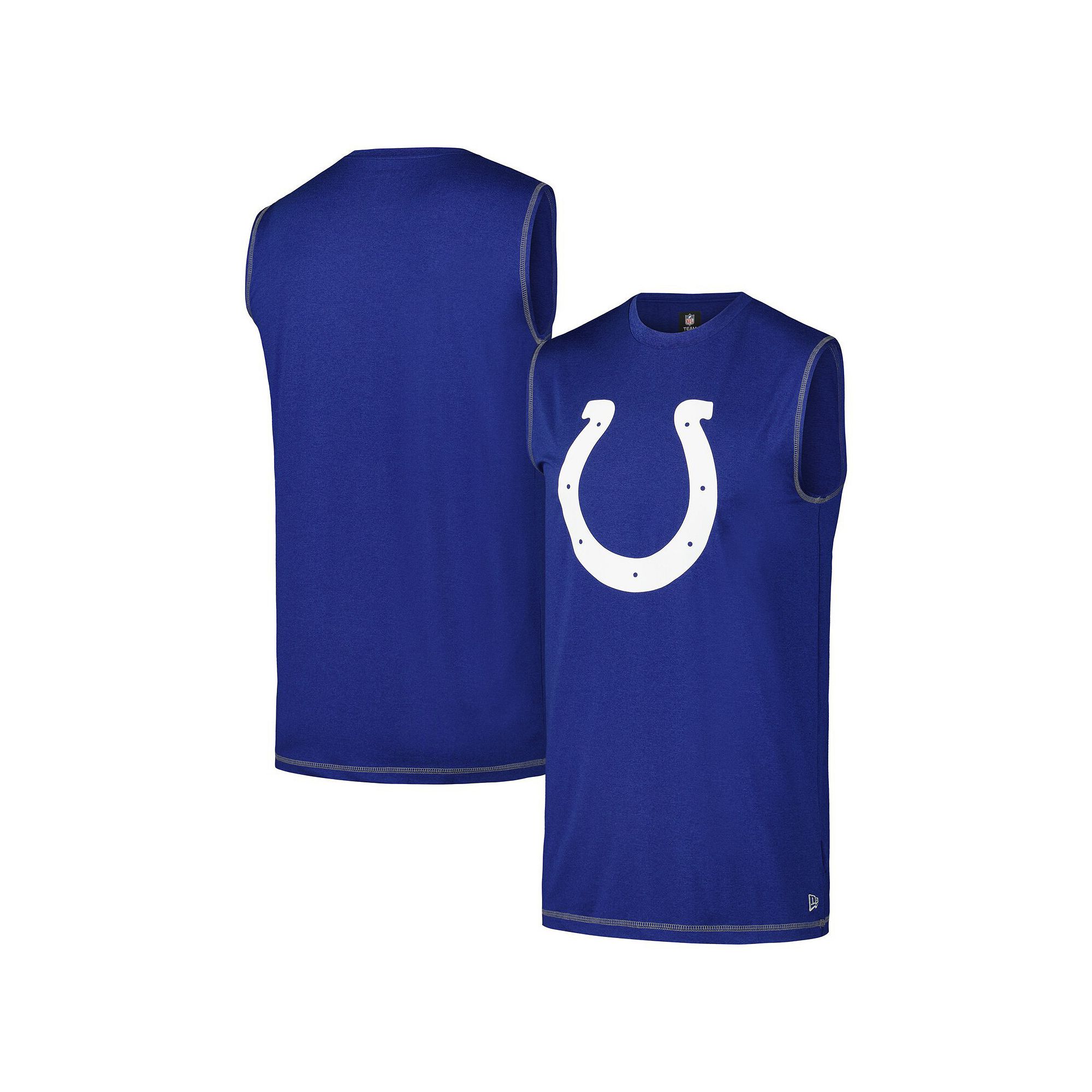 Mens New Era Royal Indianapolis Colts Tank Top, Size: Large, Blue