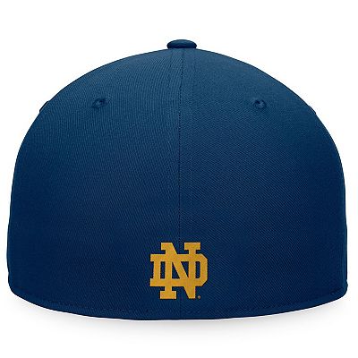 Men s Top of the World Navy Notre Dame Fighting Irish Play Like A Champion Today Fitted