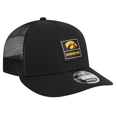 Men's New Era Black Iowa Hawkeyes Labeled 9FIFTY Snapback Hat