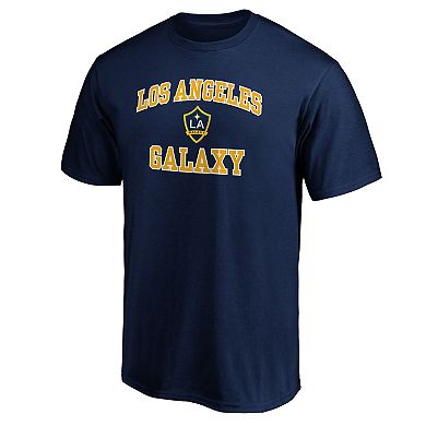 Men's Fanatics Branded Navy LA Galaxy Heart & Soul T-Shirt
