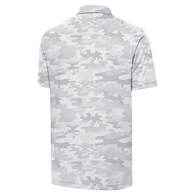 Men's Antigua White Chicago Bears Collide Polo