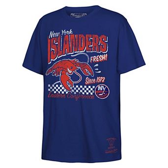Youth Mitchell & Ness Royal New York Islanders Concession Stand T-Shirt
