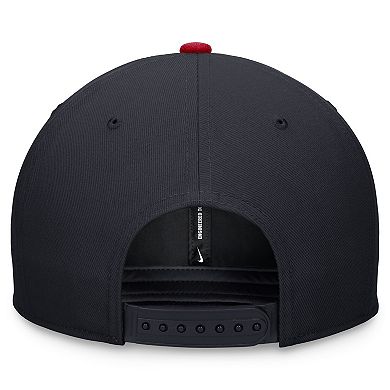Men's Nike Navy/Red Atlanta Braves Evergreen Two-Tone Snapback Hat