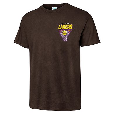 T-shirt Vintage ’47 Los Angeles Lakers – Marron – Taille L – Neuf Avec étiquettes