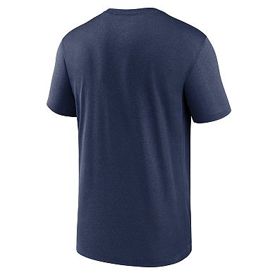 Men's Nike Navy Milwaukee Brewers Fuse Legend T-Shirt