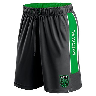 Men's Fanatics Branded Black Austin FC Corner Kick Shorts