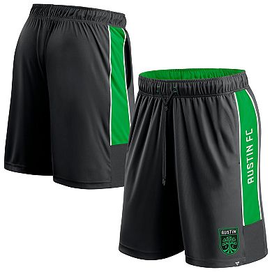 Men's Fanatics Branded Black Austin FC Corner Kick Shorts