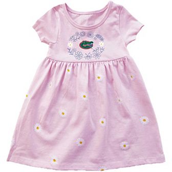 Girls Toddler Wes & Willy Pink Florida Gators Daisy Dress