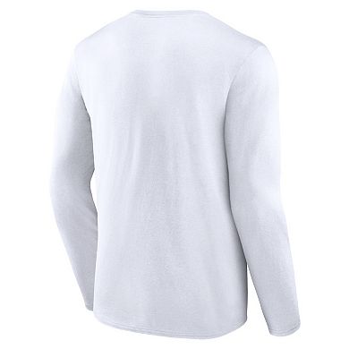 Men's Fanatics Branded White Minnesota United FC Long Sleeve T-Shirt