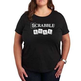 Plus Scrabble Scrabble Boss Graphic Tee by Hasbro