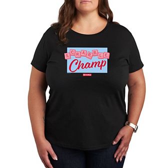 Plus Scrabble Scrabble Champ Graphic Tee by Hasbro