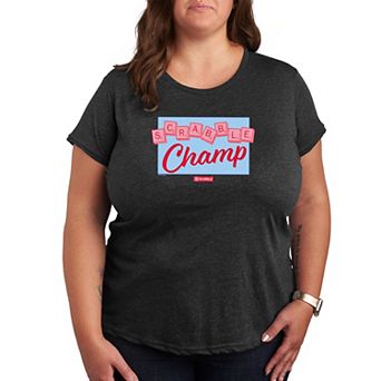 Plus Scrabble Scrabble Champ Graphic Tee by Hasbro