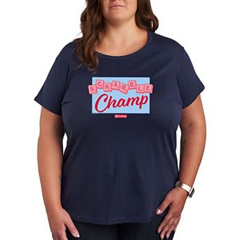 Plus Scrabble Scrabble Champ Graphic Tee by Hasbro