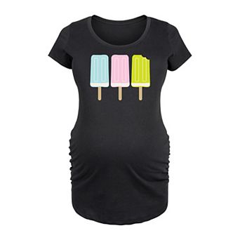 Maternity Ice Cream Pops Graphic Tee