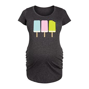 Maternity Ice Cream Pops Graphic Tee