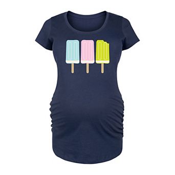 Maternity Ice Cream Pops Graphic Tee