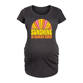 Maternity Sunshine In Human Form Graphic Tee