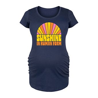 Maternity Sunshine In Human Form Graphic Tee