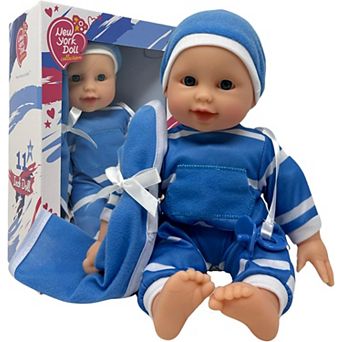 The New York Doll Collection 11 Inch Soft Body Doll In Gift Box