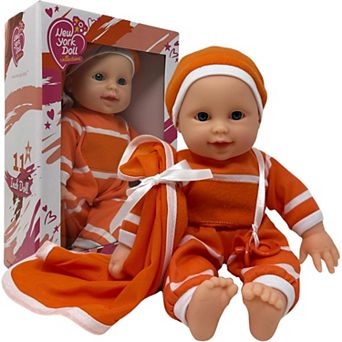 The New York Doll Collection 11 Inch Soft Body Doll In Gift Box