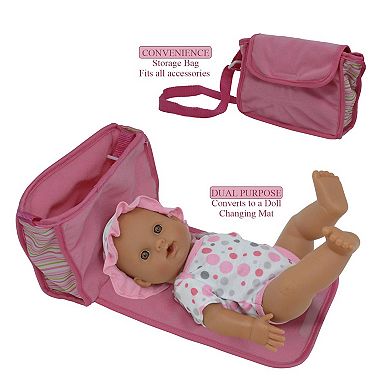 The New York Doll Collection 12 Inch Drink And Wet Potty Training Baby Doll