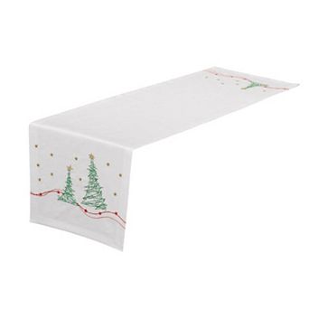 Christmas And Holiday Table Runners - Silver Colorful And Festive, Great For Holiday Decorating