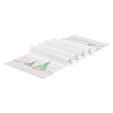 Christmas And Holiday Table Runners - Silver Colorful And Festive, Great For Holiday Decorating