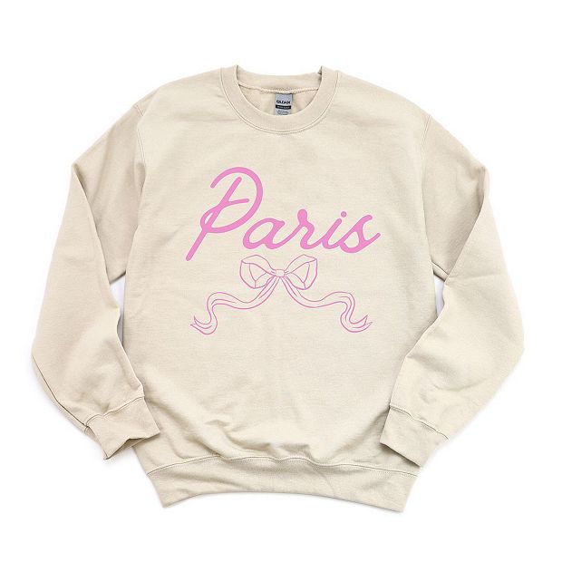 Paris Coquette Bow Sweatshirt