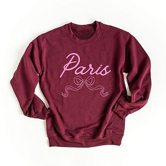 Paris Coquette Bow Sweatshirt