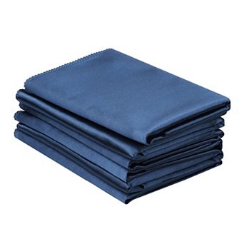 Satin Napkins Set Of 6 Cloth Napkins For Dinner Party
