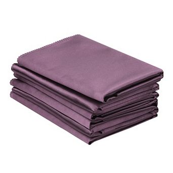 Satin Napkins Set Of 6 Cloth Napkins For Dinner Party