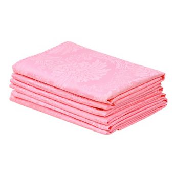 Cloth Napkins Set Of 6 Polyester Cloth Dinner Table Napkins