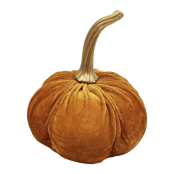 Celebrate Together™ Fall Large Velvet Pumpkin Table Decor