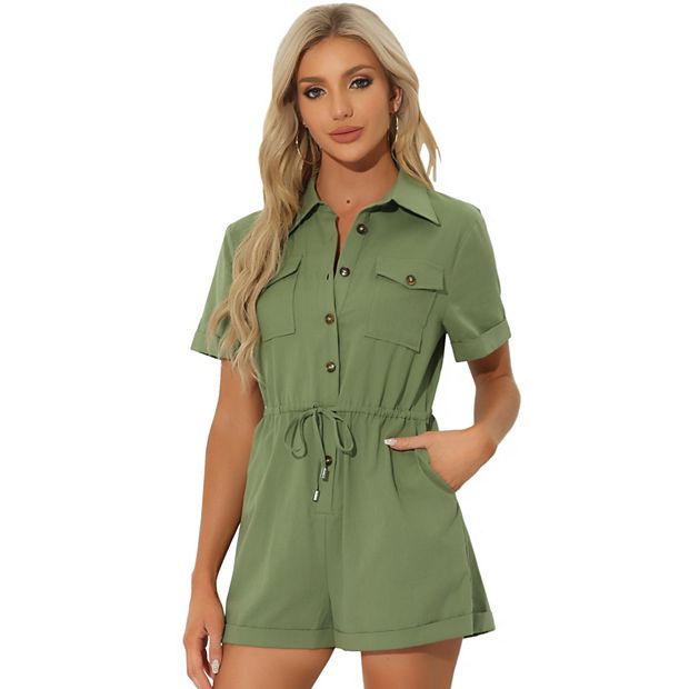 Short pants romper top