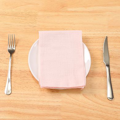 Cotton Napkins Cloth Napkins Set Of 12 Washable