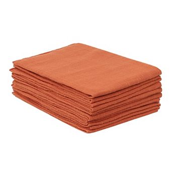 Cotton Napkins Cloth Napkins Set Of 12 Washable
