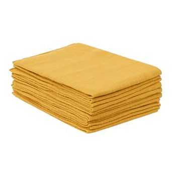 Cotton Napkins Cloth Napkins Set Of 12 Washable