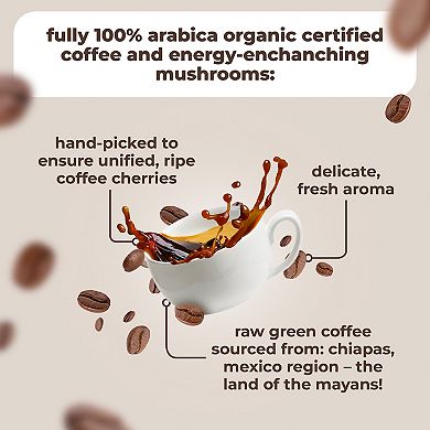 TRUMETA 30 Sachets of Organic Mushroom Coffee Blend