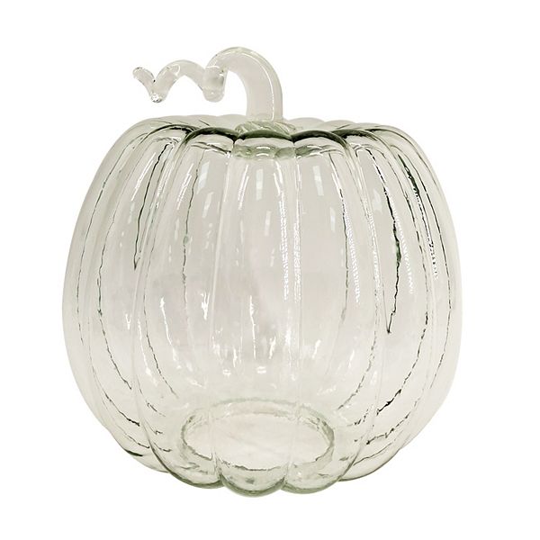 Celebrate Together™ Fall Clear Glass Pumpkin - Multi