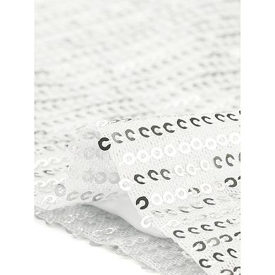 Plus Size Sequin Tops For Women Sparkly V Neck Short Sleeve Party Tops Blouses