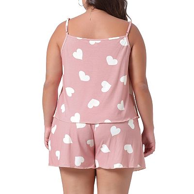 cute pajama dress for women INSPIRE CHIC Women's Pajama Dresses Ribbed Cute Print Ruffle Hem Sleeveless  Chemise Camisole Mini Babydoll Nightgowns Medium Cherry