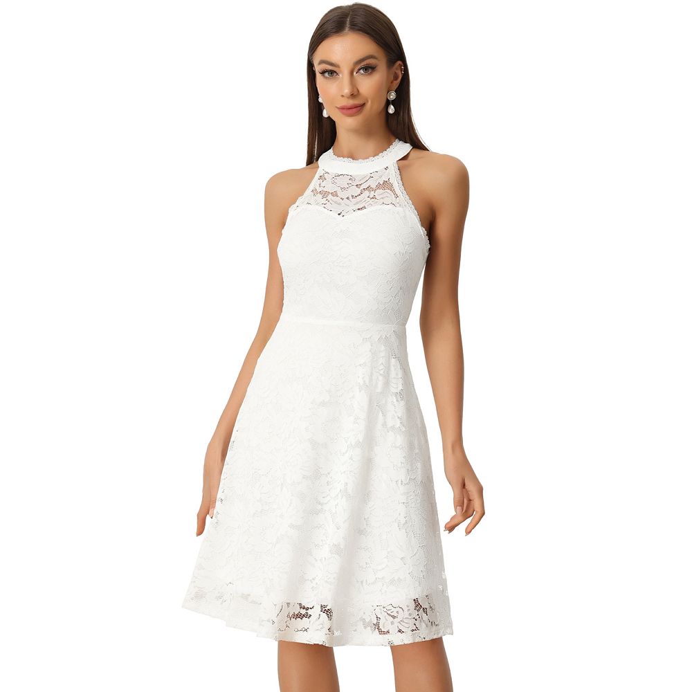 Elegant A-Line Halter-Neck Sleeveless Crisscross-Back Tie-Waist Maxi Evening Dress main image 0