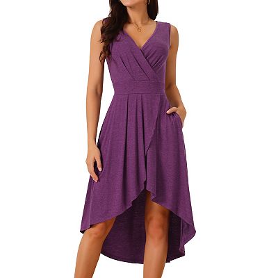 high low knit dress Joie Cotton Red/Black Stripe Knit Long High-Low Long Sleeve Dress - SZ S