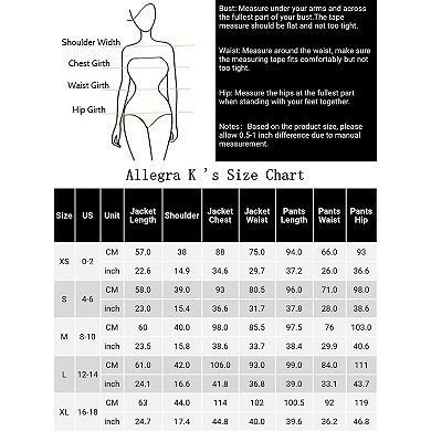 Women's 2 Pcs Outfits Business Office Suit Set One Button Short Sleeve Blazer Jacket And Suit Pants