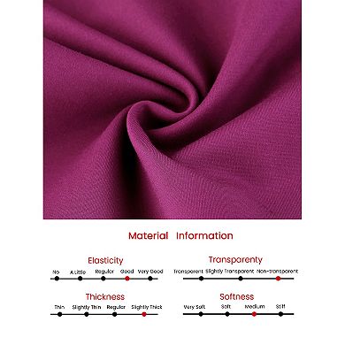 Women's Sheath Dress Pleated Neck Work Pencil Dresses