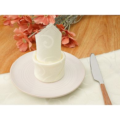 Polyester Napkins Cloth Napkins Set Of 6 For Cocktail Weddings Dinner Party