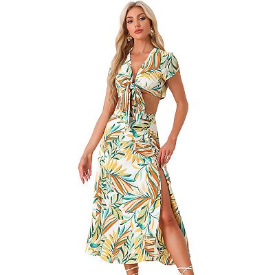 Hawaiian 2 piece outfit hotsell